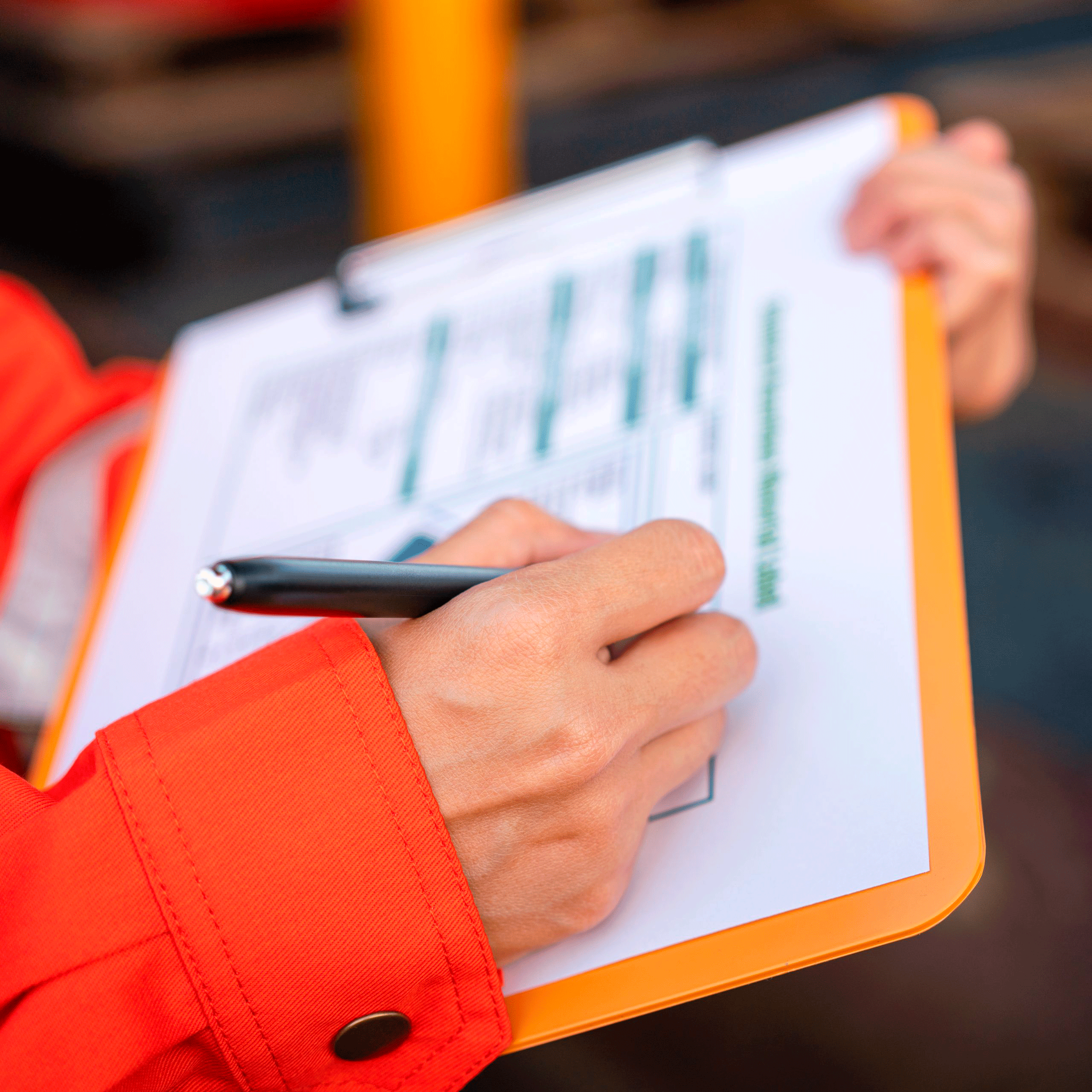 flexibles Imagen de la web de la Casa rural San Antonio, ubicada en la sección de servicios extras, en la página de inicio, de una mano anotando datos, que representa la flexibilidad de horarios del chek-out de la Casa Rural San Antonio. - casaruralsanantonio.es